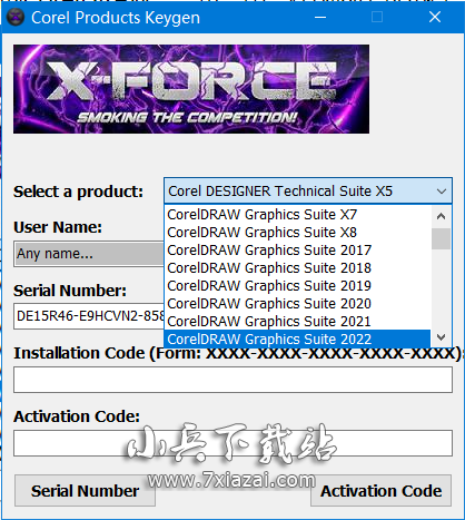 会声会影 Corel Products KeyGen 2022 X-FORCE 会员专享